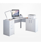 Escrivaninha Home Office Denver Luxo 2 Portas 3 Gavetas
